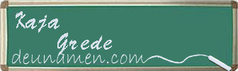 Kaja Grede Visitenkarte